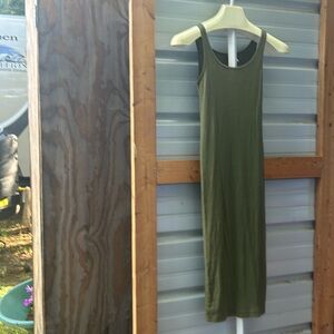 Divided ribbed tank summer dress (Las)